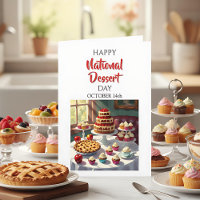 Happy National Dessert Day | October 14th