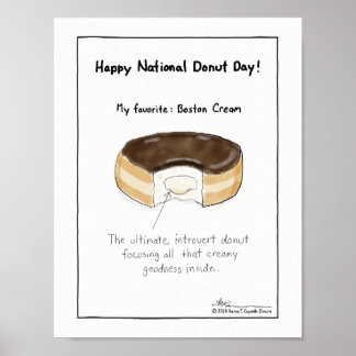 Happy National Doughnut Day! Poster