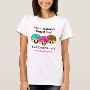 Happy National Doughnut Day  T-Shirt