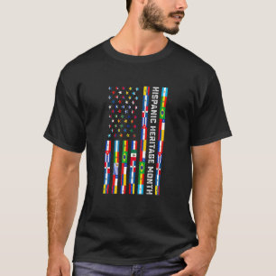 Happy National Hispanic Heritage Month Celebration T-Shirt