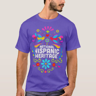 Happy National Hispanic Heritage Month Hispana His T-Shirt