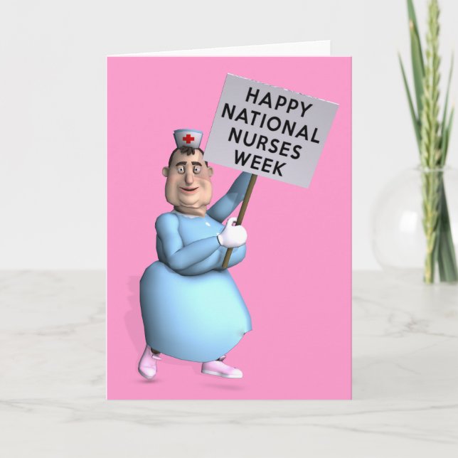 Happy National Nurses Week! Card (Front)