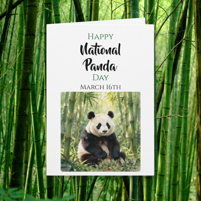 Happy National Panda Day | March 16th Card (Creator Uploaded)