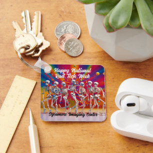 Happy National Rad Tech Week Key Ring