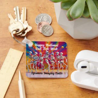Happy National Rad Tech Week Key Ring