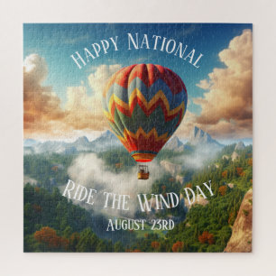 Happy National Ride the Wind Day Jigsaw Puzzle