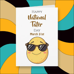 Happy National Tater Day - March 31st Card