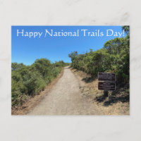 Happy National Trails Day! Postcard
