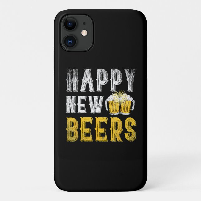Happy New Beers Party Case-Mate iPhone Case (Back)