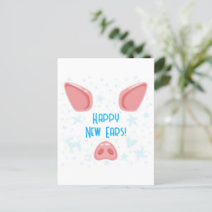 Happy New Ears Postcard
