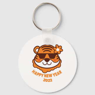 Happy New Tiger Year Key Ring