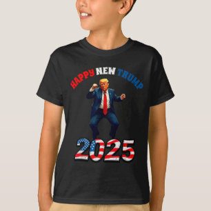 Happy New Trump Make New Years Great Again Trump N T-Shirt