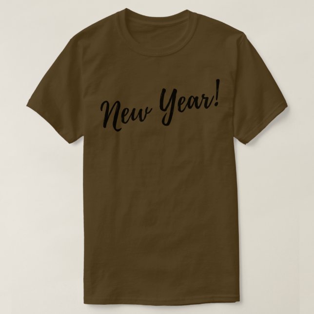 Happy New Year 1 T-Shirt (Design Front)