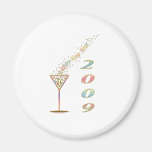 Happy New Year 2009 Magnet