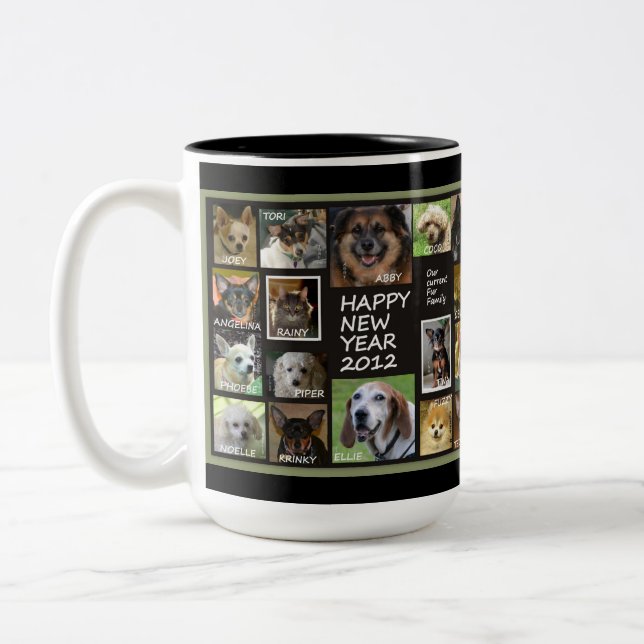 HAPPY NEW YEAR 2012 MUG (Left)