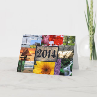 Happy New Year 2014 Holiday Card