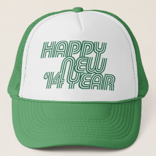 Happy new Year 2014 Trucker Hat