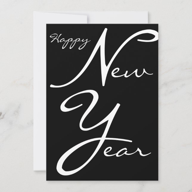 Happy New Year ~ 2016 Greeting Card (Front)