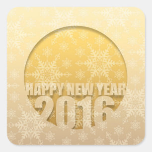 Happy New Year 2016 - Stickers 4 -