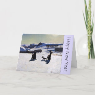 Happy New Year 2016 with an American Painter Holiday Card