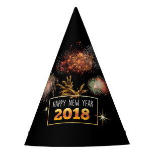 Happy New Year 2018 Party Hat