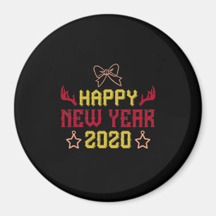 Happy New Year 2020 2 Magnet