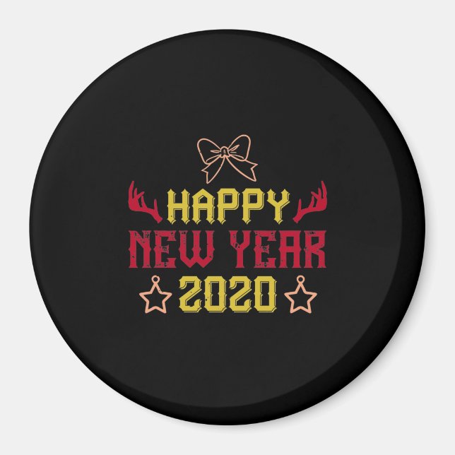 Happy New Year 2020 2 Magnet (Front)