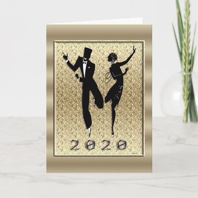 Happy New Year 2020 Card (Front)