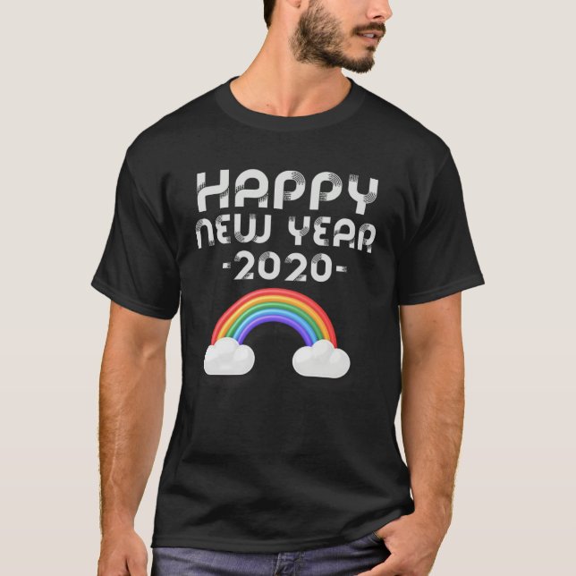 Happy New Year 2020 Men Women Kids New Years Party T-Shirt (Front)