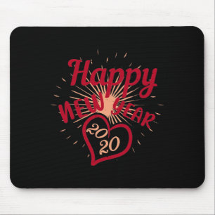 Happy New Year 2020 Mouse Mat