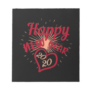Happy New Year 2020 Notepad