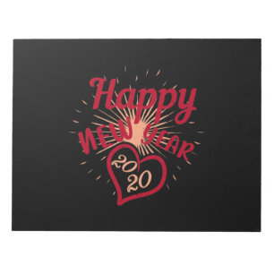 Happy New Year 2020 Notepad