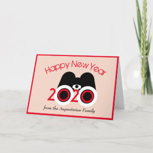 HAPPY NEW YEAR 2020 Vision Customised Seasonal Holiday Card