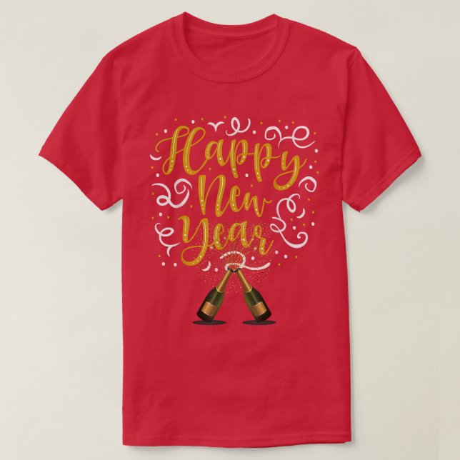 HAPPY NEW YEAR 2022 HOLIDAY SEASON PARTY APPAREL C T-Shirt (Design Front)