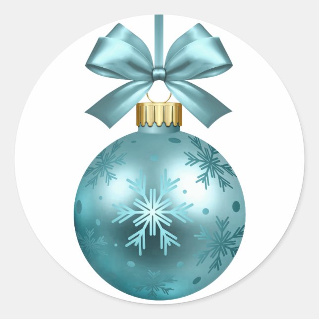 happy new year 2022 ornament classic round sticker (Front)