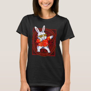 Happy New Year 2023 Dabbing Rabbit Chinese 12 Zodi T-Shirt