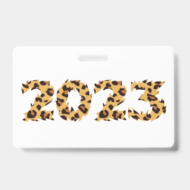Happy New Year 2023    ID Badge (Front)