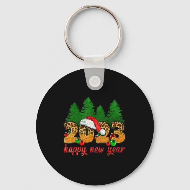 Happy new Year 2023 Key Ring (Front)