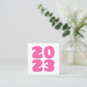 Happy New Year 2023 - New Year 2023   Square Business Card