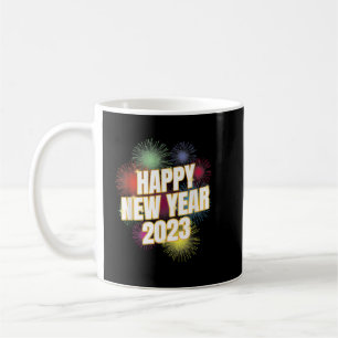 Happy New Year 2023 New Year's Eve Party Countdown Coffee Mug
