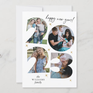 Happy New Year 2023 Photo Holiday Card