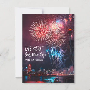 Happy New Year 2023 Postcard