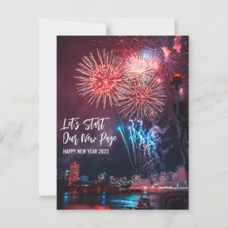 Happy New Year 2023 Postcard