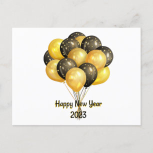 Happy New Year 2023 Postcard