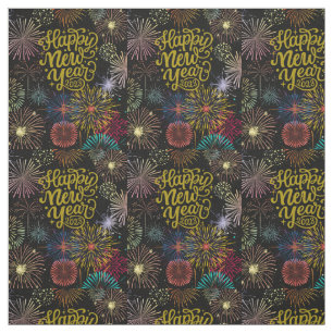 Happy New Year 2023 Thunder_Cove  Fabric