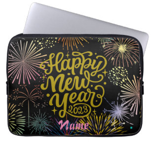 Happy New Year 2023 Thunder_Cove  Laptop Sleeve
