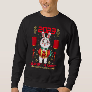Happy New Year 2023 Year Of The Rabbit Eve Party S Sweatshirt
