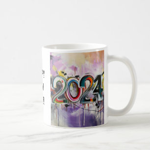 HAPPY NEW YEAR 2024 COFFEE MUG