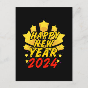 Happy New Year 2024  Enclosure Card