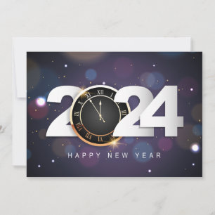Happy New Year 2024 Invitation